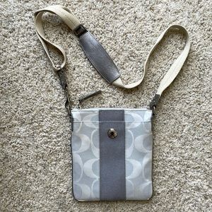 Jacquard Coach Swingpack Crossbody